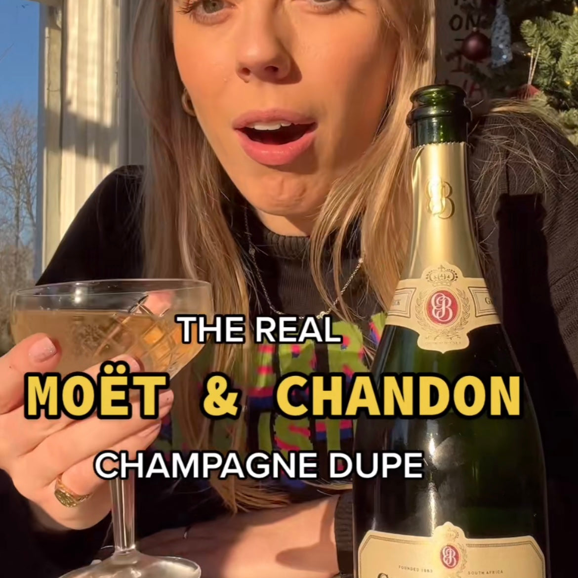 Here's my Moët & Chandon Champagne dupe