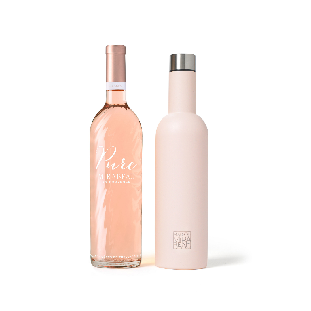 Maison Mirabeau x Partner in Wine Pure Pink Bottle