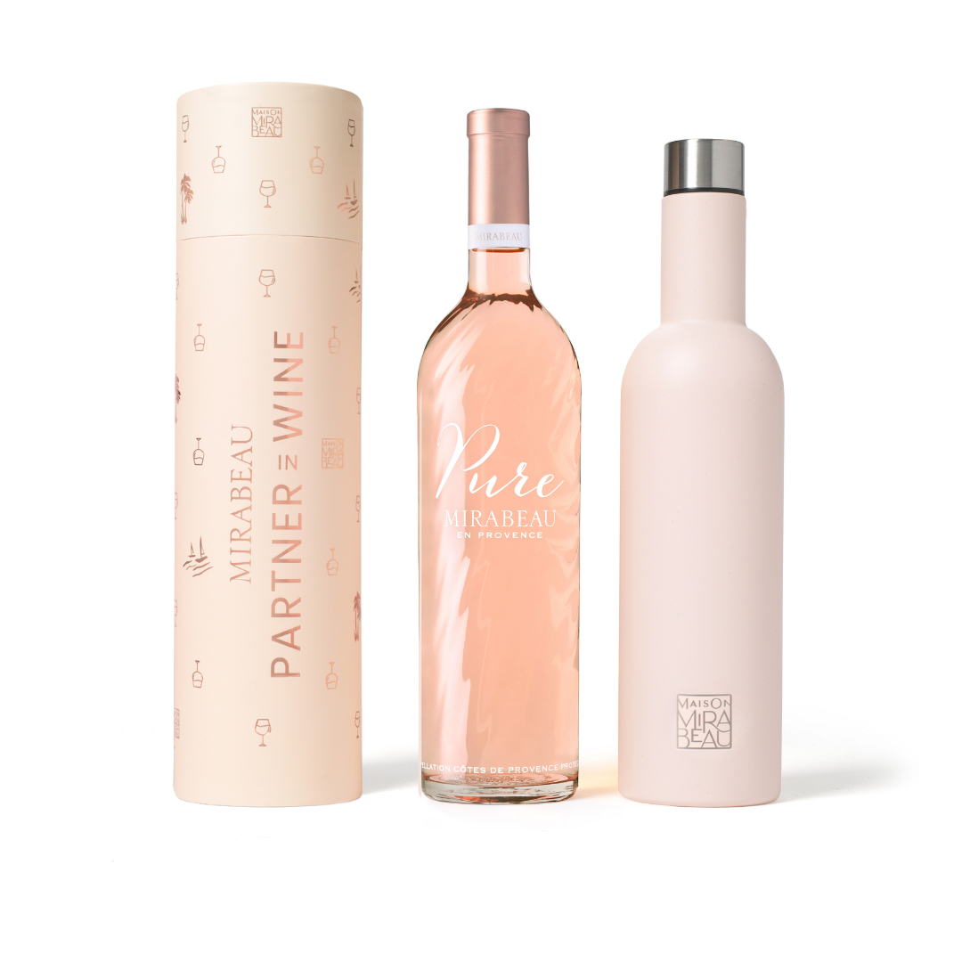 Maison Mirabeau x Partner in Wine Pure Pink Bottle