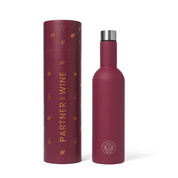 LIMITED EDITION The Partner in Wine Bottle - Soft Touch Burgundy