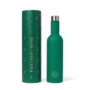 LIMITED EDITION The Partner in Wine Bottle - Soft Touch Forest Green