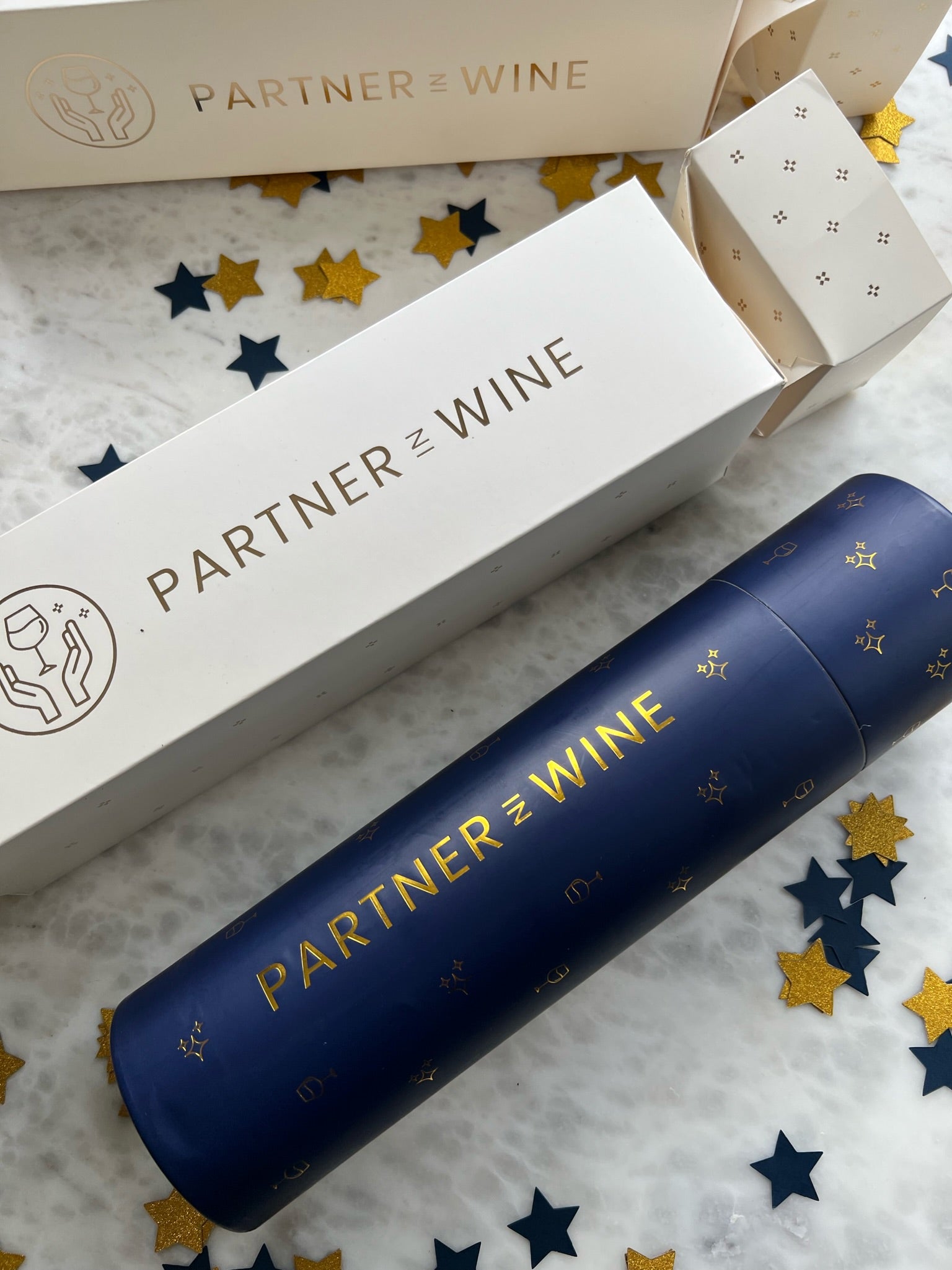 LIMITED EDITION The Partner in Wine Bottle - Midnight Blue