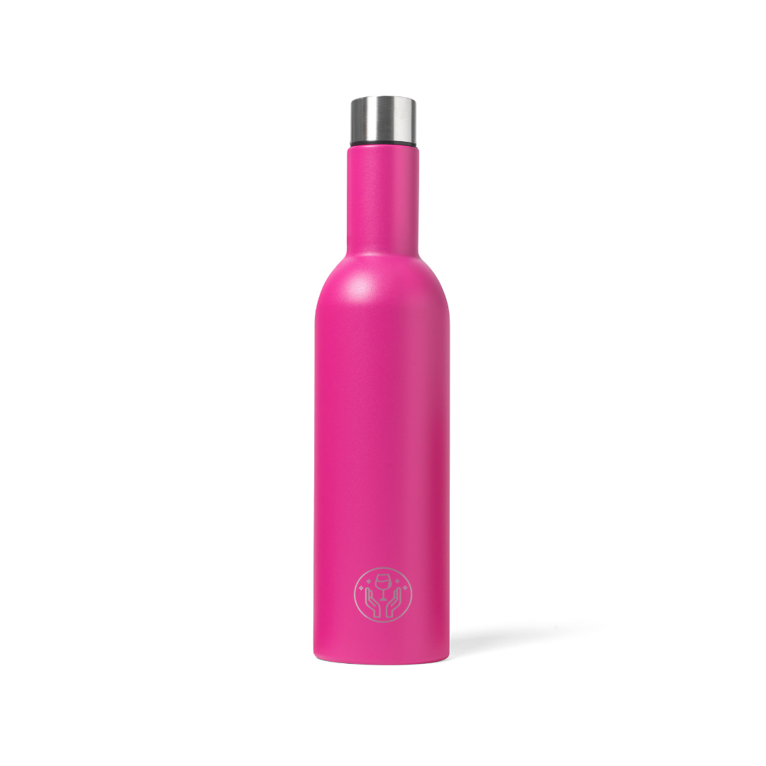 LIMITED EDITION The Partner in Wine Bottle - Rose Pink