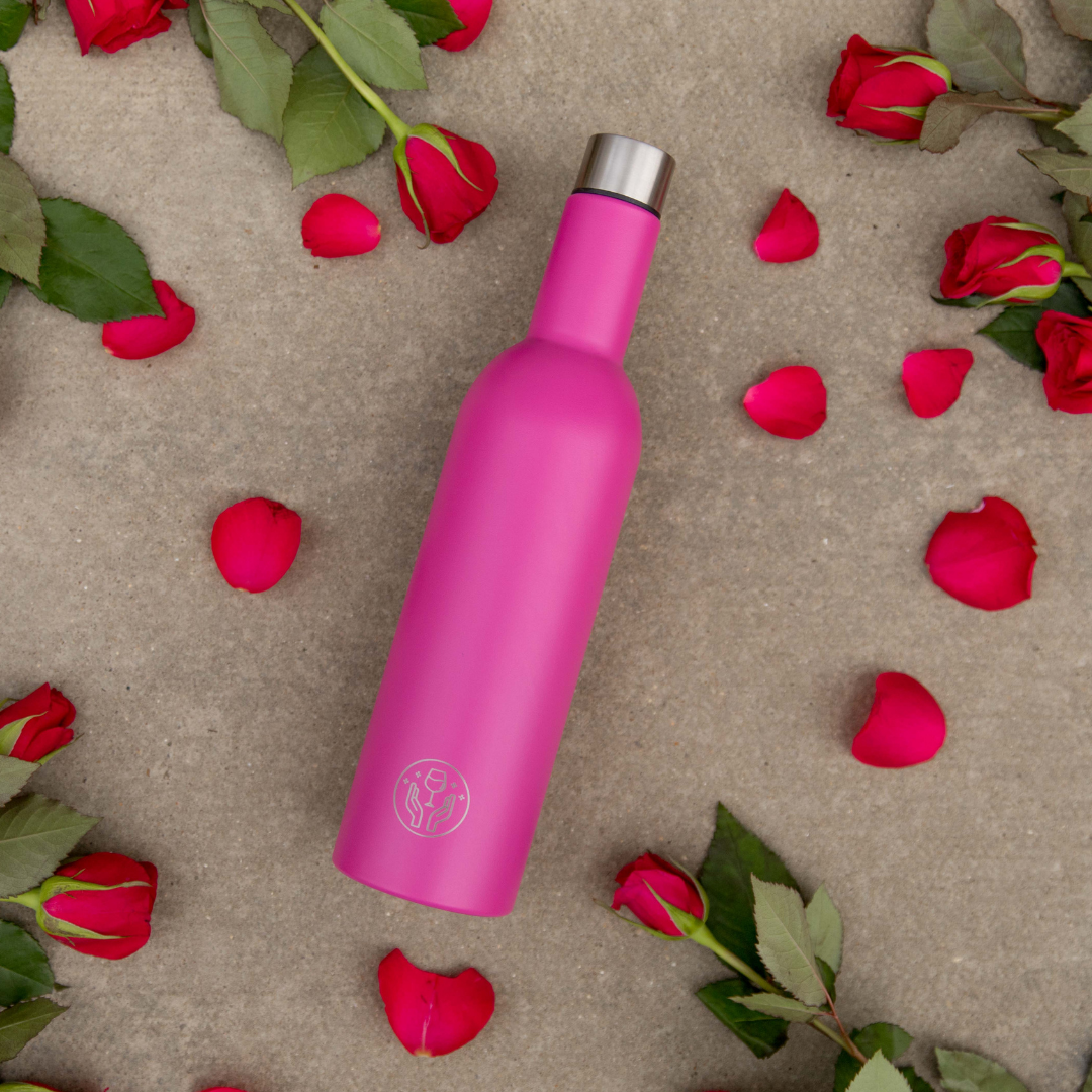 LIMITED EDITION The Partner in Wine Bottle - Rose Pink